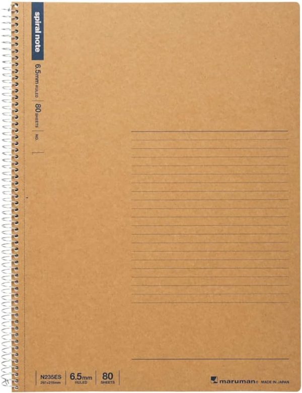 Maruman Spiral Notebook - A4 80 sheets