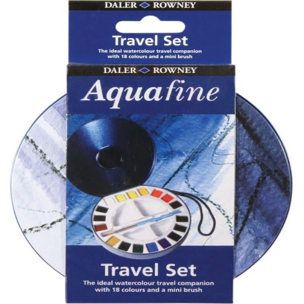 Daler Rowney Aquafine Watercolor Travel Set